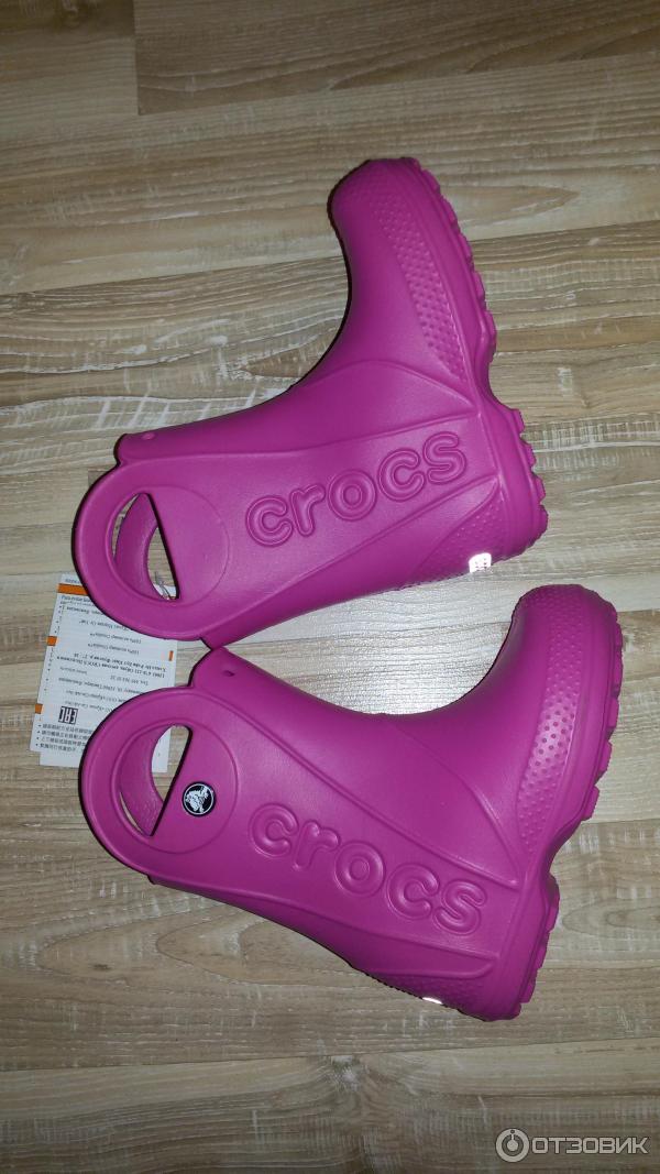 Сапоги Kids Handle It Rain Boot, CROCS фото