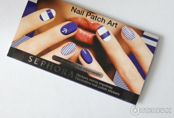 Лак для ногтей самоклеющийся Sephora Nail Patch Art фото