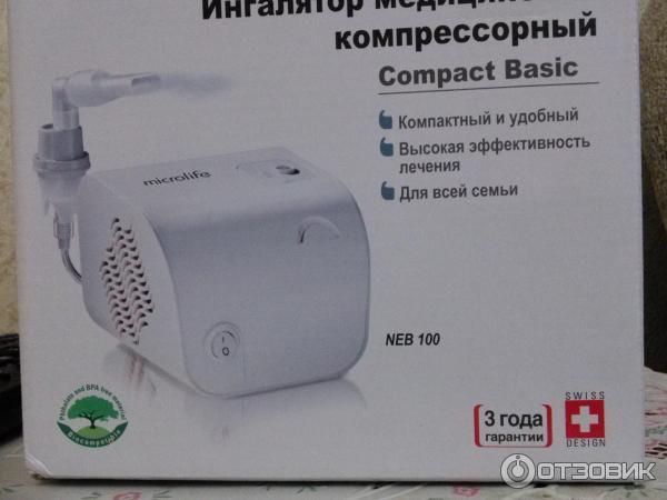 Ингалятор Microlife neb 100 фото