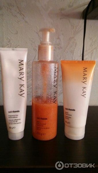 Комплекс по уходу за руками Mary Kay шелковые ручки фото