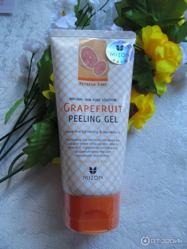 Пилинг-скатка для лица Mizon Refresh Time Grapefruit Peeling Gel фото