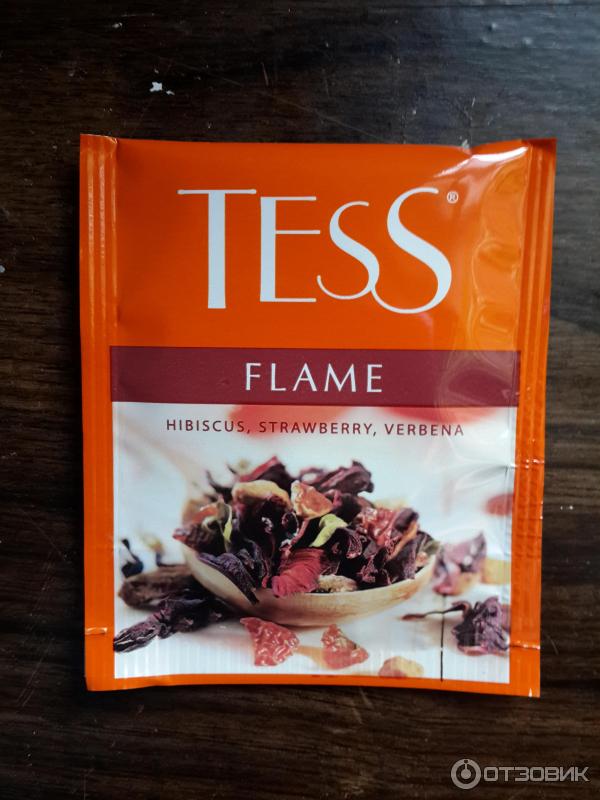 чай tess flame клубника фото