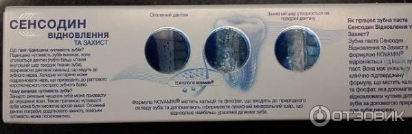 Зубная паста Sensodyne Восстановление и защита фото