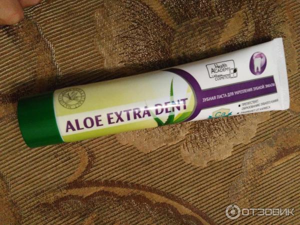 Зубная паста Вилсен Групп Aloe Extra Dent для укрепления зубной эмали фото