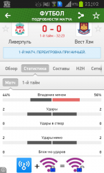 MyScore - приложение для Android фото