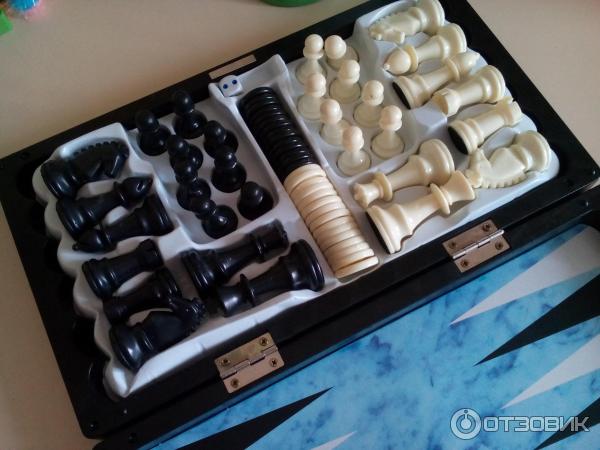 Складной набор Intellect games Chess Set 3 в 1