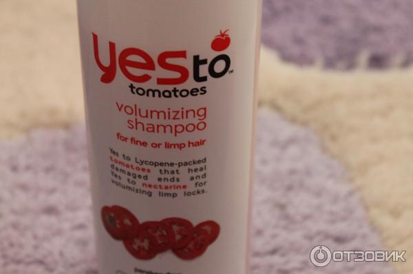 Шампунь для увеличения объема волос Yes To Tomatoes Volumizing Shampoo фото