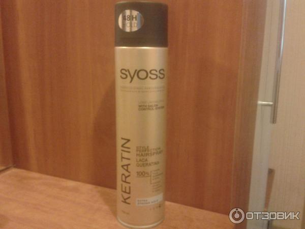 Лак для волос Syoss keratin Экстрасильная фиксация фото