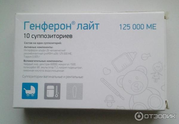 Генферон Лайт Свечи Для Детей Купить