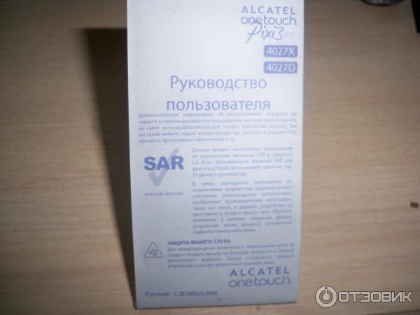 Смартфон Alcatel One Touch Pixi 3 4027D фото