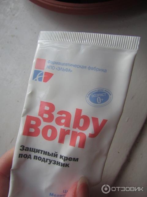 Защитный крем под подгузник Эльфа Baby Born фото