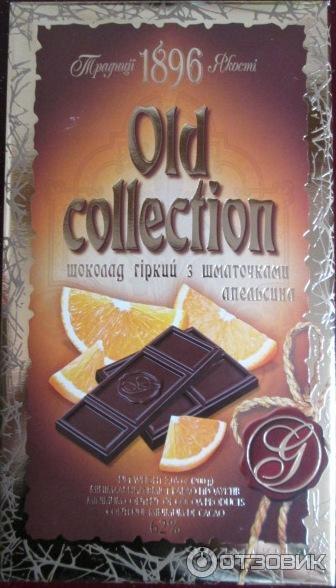 Шоколад Бисквит-Шоколад Old collection горький с апельсином фото