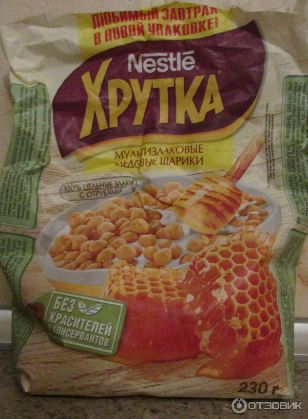 Медовые шарики Nestle Хрутка