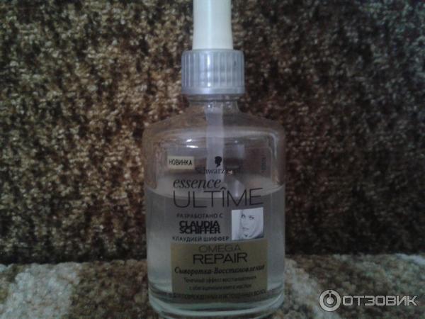 Сыворотка-восстановление Schwarzkopf Essence Ultime Serum Omega Repair для волос фото