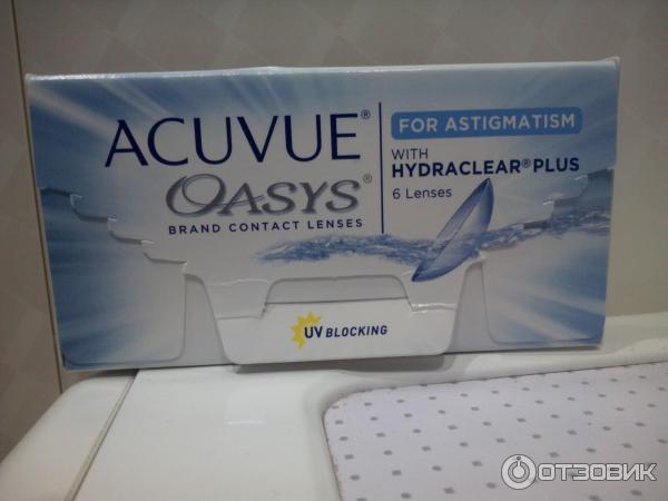 Контактные линзы Johnson&Johnson Acuvue Oasys for Astigmatism фото