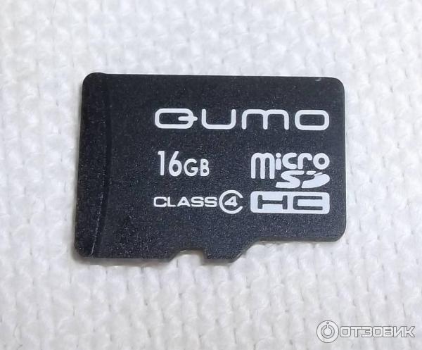 Карта памяти Qumo micro SDHC 16GB Class 4