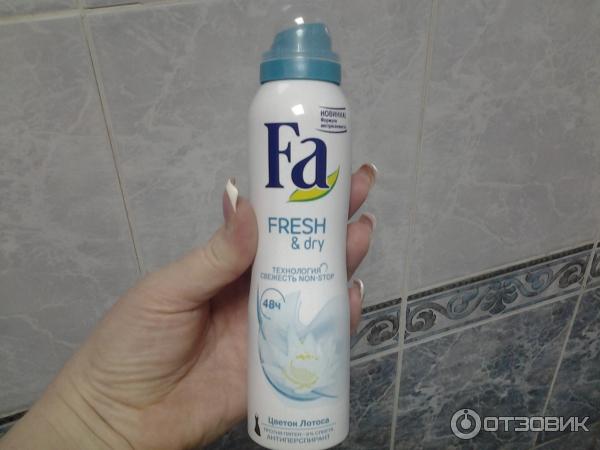 Антиперспирант Fa Fresh & Dry Цветок лотоса фото