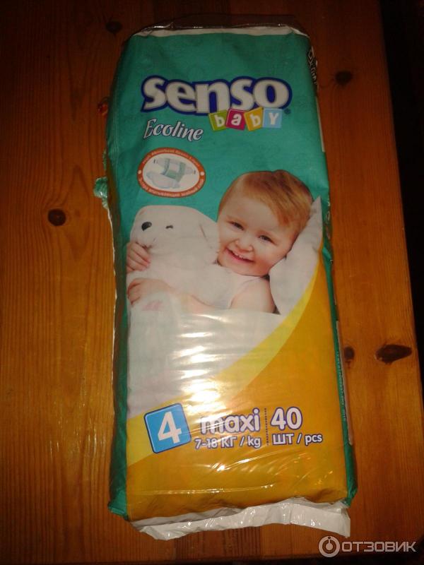 Подгузники детские Senso Baby Ecoline фото