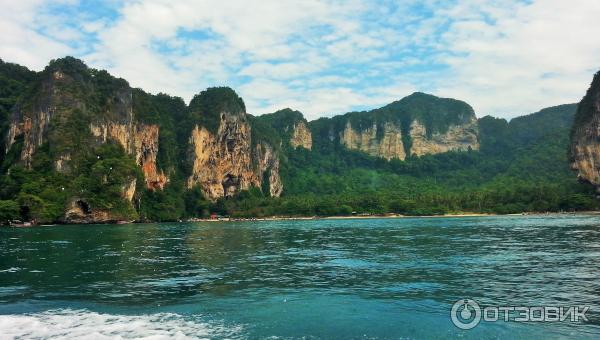 Пляжи полуострова Рейли со стороны моря