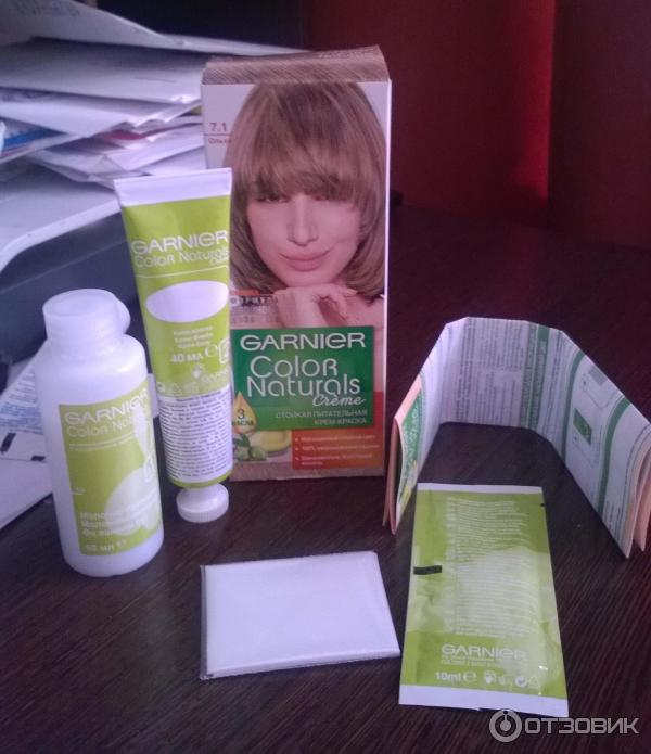 Краска для волос Garnier Color Naturals 7.1 Ольха фото