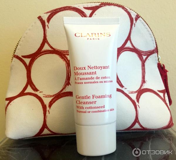 Пенка Clarins Gentle Foaming Cleanser With Cottonseed фото