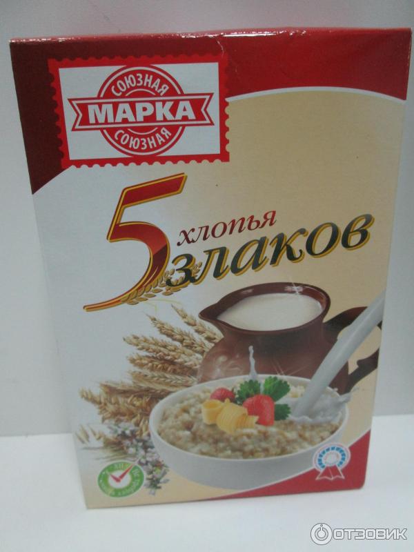 Хлопья 5 злаков Союзная марка