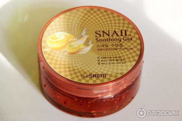 Гель с улиточным экстрактом The Saem Gold Snail Soothing Gel