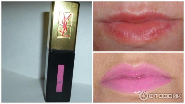 Лак для губ Yves Saint Laurent Rouge Pur Couture Vernis a Levres Glossy Stain фото