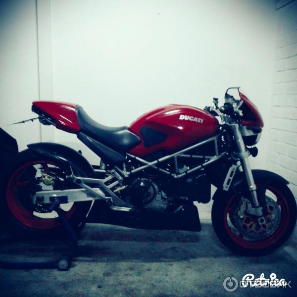 Ducati Monster S4 горячий файтер фото