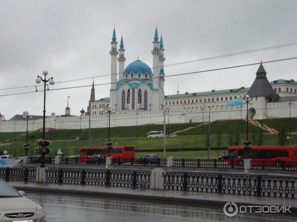 Вид на Казанский Кремль