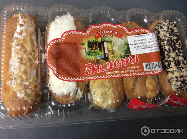 Эклеры ермолино состав