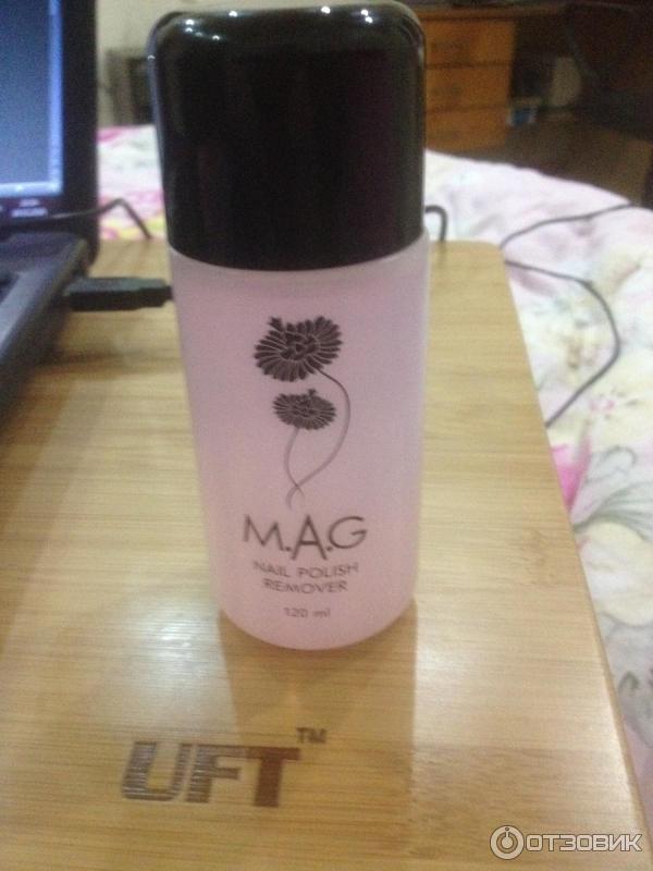 Жидкость для снятия лака MAG Nail Polish Remover фото