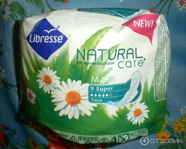 Прокладки Libresse Natural Care Maxi фото