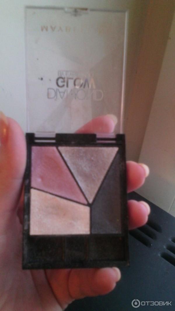 Тени Maybelline New York Diamond Glow фото