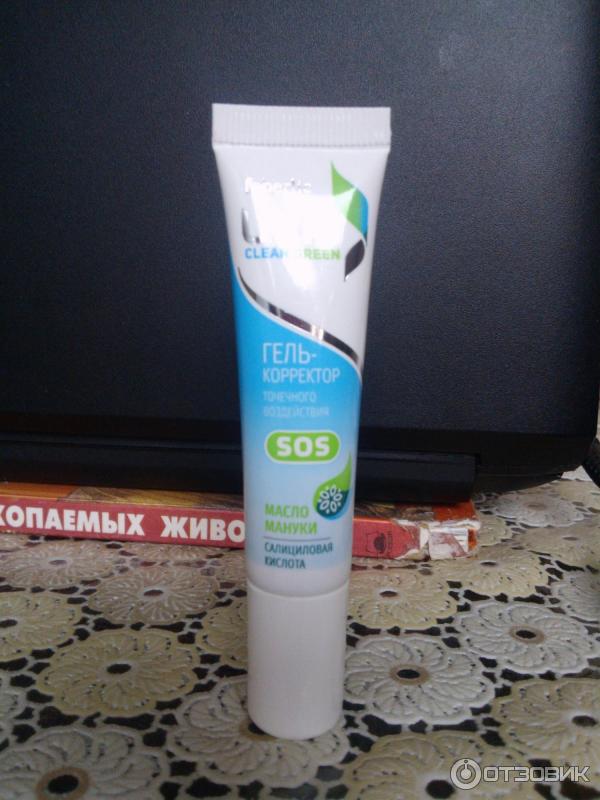 SOS гель-корректор точечного воздействия Faberlic серии Ultra Clean Ultra Green фото