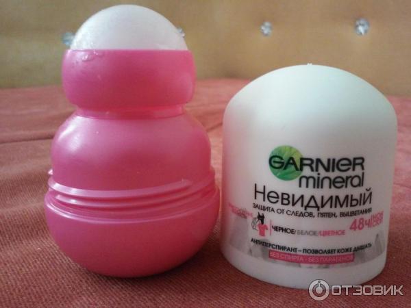 Шариковый антиперспирант Garnier mineral Невидимый фото