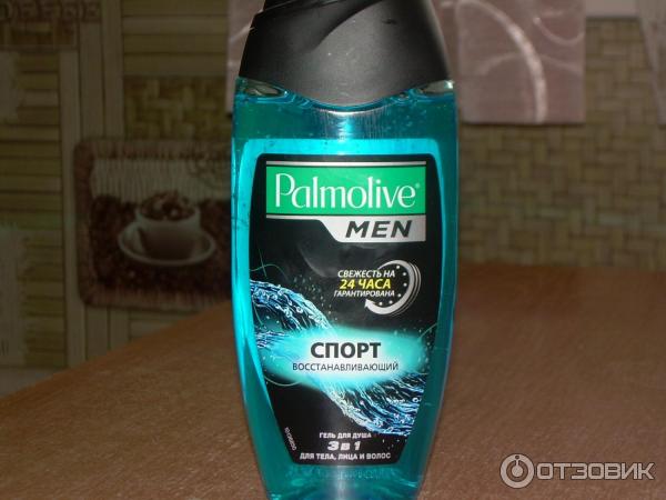 Гель для душа Palmolive Men Спорт восстанавливающий 3 в 1 фото