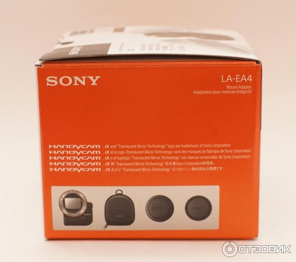 Полнокадровый переходник Sony LA-EA4 для объектива с байонетом А фото