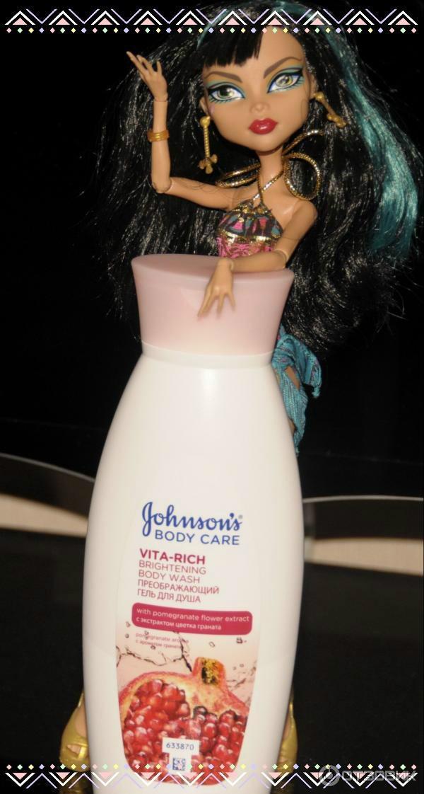 Гель для душа Johnson's Body Care с экстрактом цветка граната фото