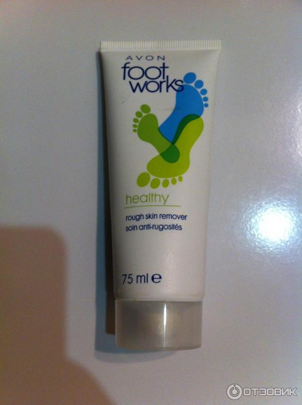 Средство для смягчения огрубевшей кожи ног Avon Footworks Healthy фото