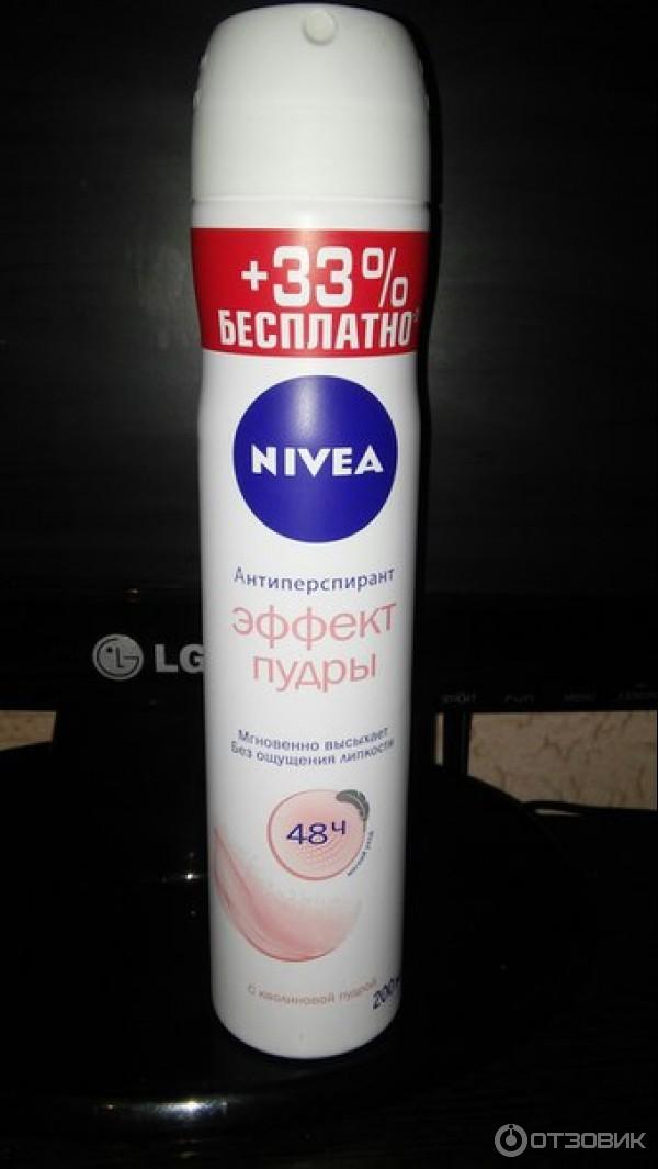 Дезодорант-антиперспирант NIVEA Эффект пудры спрей фото