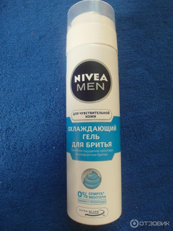 Гель для бритья Nivea for Men охлаждающий фото