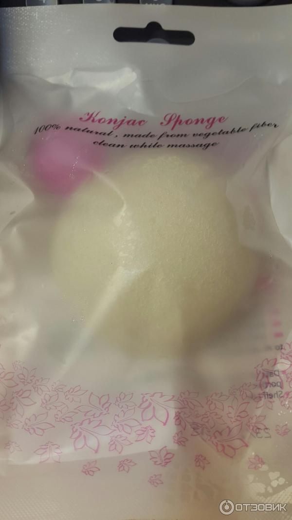 конняку спонж Konjac Sponge