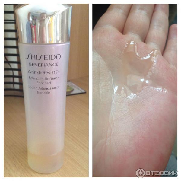 Балансирующий софтнер Shiseido Benefiance Wrinkle Resist 24 Balancing Softener Enriched фото