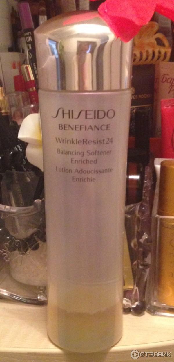 Балансирующий софтнер Shiseido Benefiance Wrinkle Resist 24 Balancing Softener Enriched фото