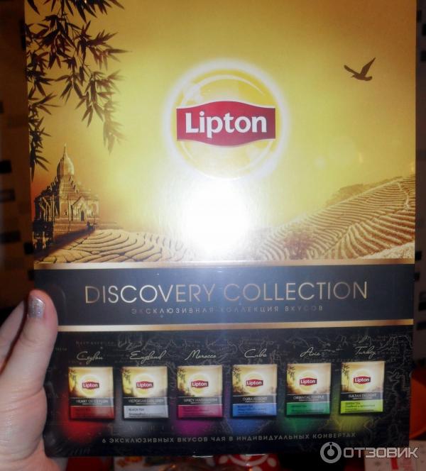 Набор чая Lipton Discovery Collection фото