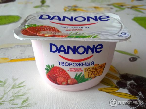 Творог Данон Фото
