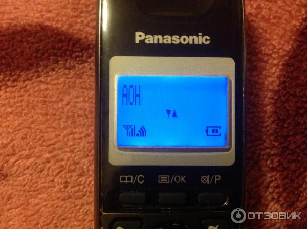 Радиотелефон с автоответчиком Panasonic KX-TG2521RU фото