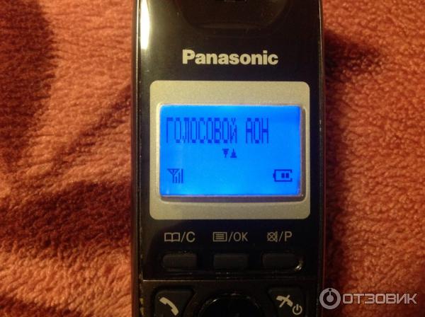 Радиотелефон с автоответчиком Panasonic KX-TG2521RU фото