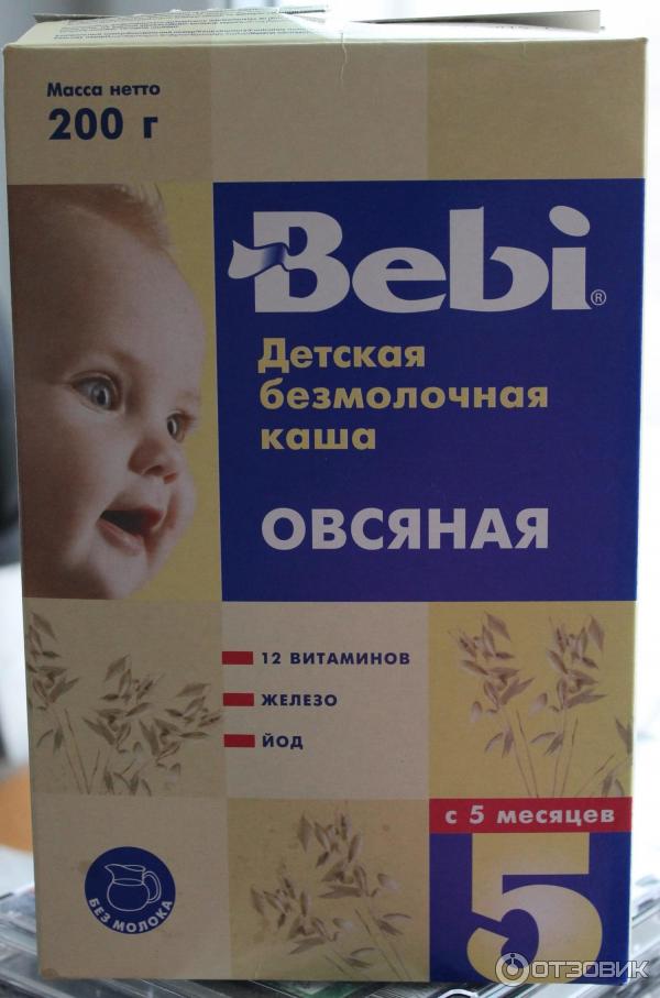 каша Bebi овсяная